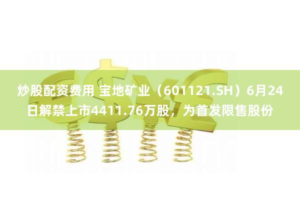 炒股配资费用 宝地矿业（601121.SH）6月24日解禁上市4411.76万股，为首发限售股份