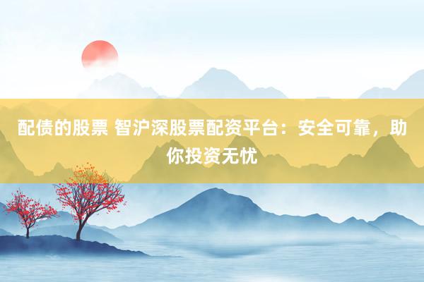 配债的股票 智沪深股票配资平台：安全可靠，助你投资无忧